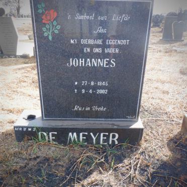 MEYER Johannes, de 1945-2002
