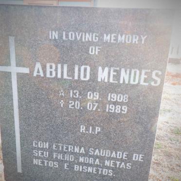 MENDES Abilio 1908-1989