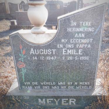 MEYER August Emile 1947-1996
