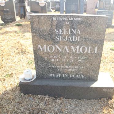 MONAMOLI Selina Sejadi 1923-1998
