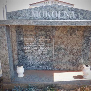MOKOENA Leehesa Jacob 1938-1999