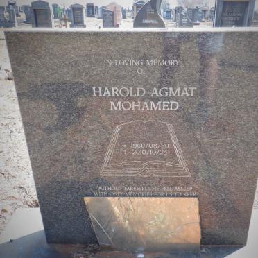 MOHAMED Harold Agmat 1960-2010