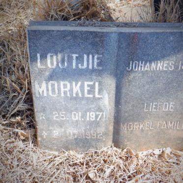 MORKEL Loutjie 1971-1992