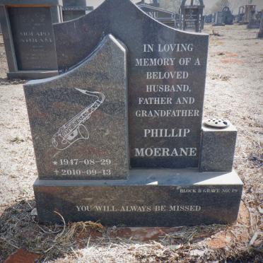 MOERANE Phillip 1947-2010