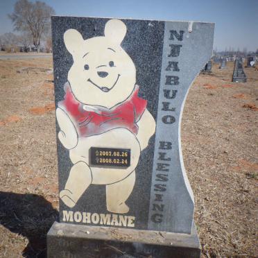 MOHOMANE Njabulo Blessing 2007-2008