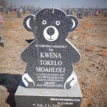 MOAHLOLI Kwena Tokelo 2007-2007