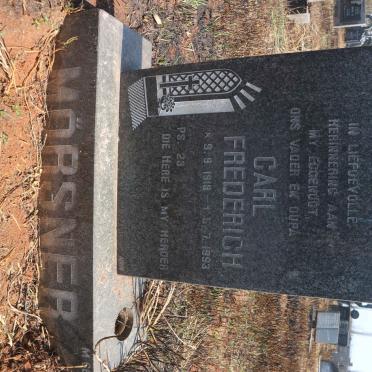 MÖRSNER Carl Frederich 1918-1993