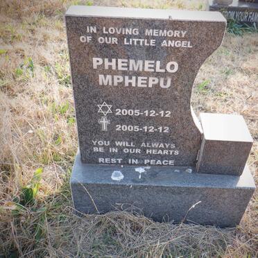 MPHEPU Phemelo 2005-2005
