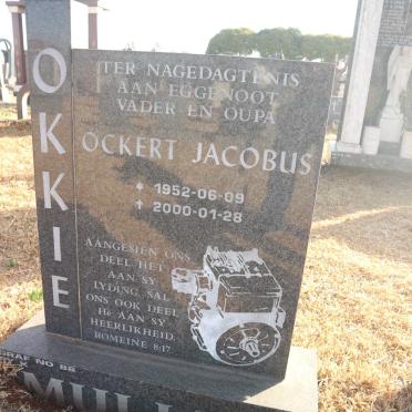 MULLER Ockert Jacobus 1952-2000