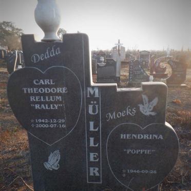 MÜLLER Carl Theodore Rellum 1942-2000 &amp; Hendrina 1946-