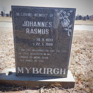 MYBURGH Johannes Rasmus 1933-1989