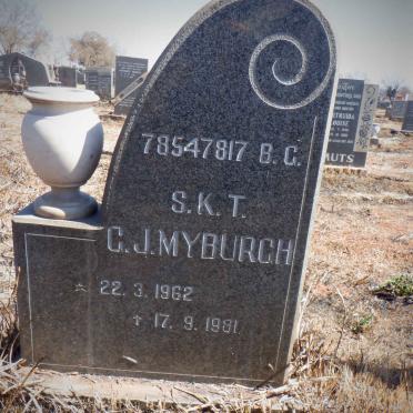 MYBURGH G.J. 1962-1981