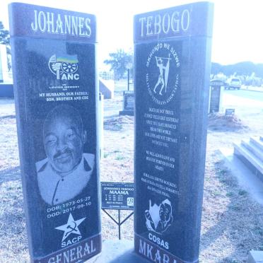 MAAMA Johannes Tebogo 1973-2017