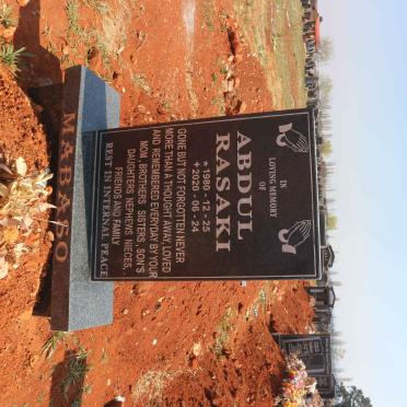 MABASO Abdul Rasaki 1980-2020