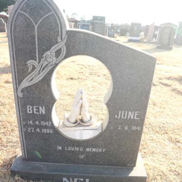 NEL Ben 1942-1990 &amp; June 1941-