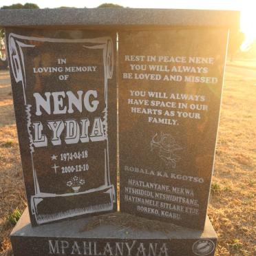 NENG Lydia 1974-2000