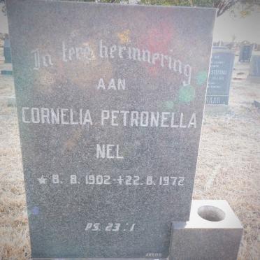 NEL Cornelia Petronella 1902-1972