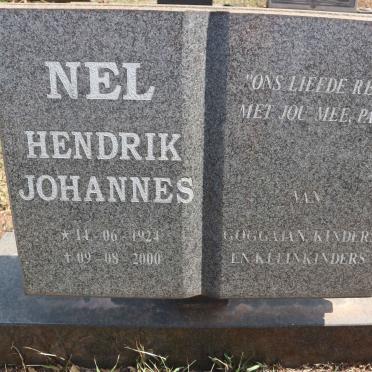 NEL Hendrik Johannes 1924-2000
