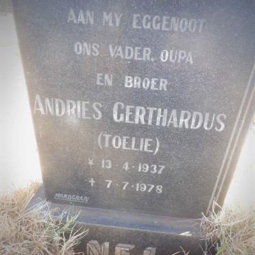 NEL Andries Gerthardus 1937-1978