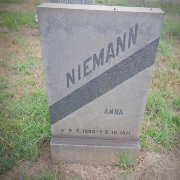NIEMANN Anna 1880-1971