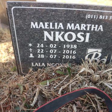 NKOSI Maelia Martha 1938-2016