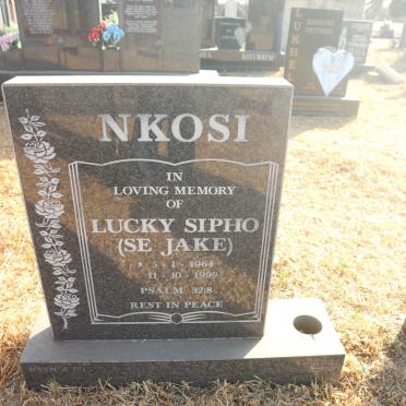 NKOSI Lucky Sipho 1964-1999