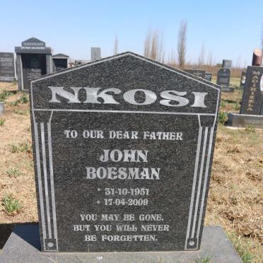 NKOSI John Boesman 1951-2009