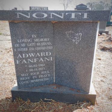 NONTI Adward Fanfani 1962-2011