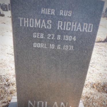 NOLAN Thomas Richard 1904-1971