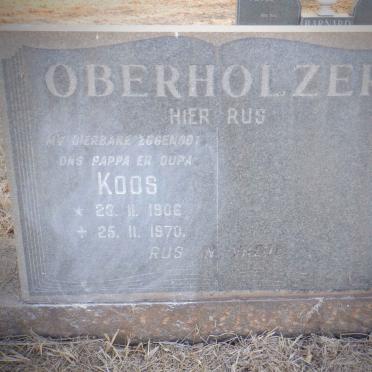 OBERHOLZER Koos 1906-1970