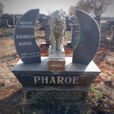 PHAROE Maudreen Manuel 1968-2002