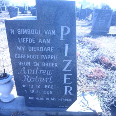 PIZER Andrew Robert 1962-1988
