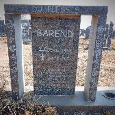 PLESSIS Barend, du 1968-2004