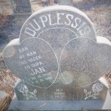 PLESSIS Jan, du 1939-1998