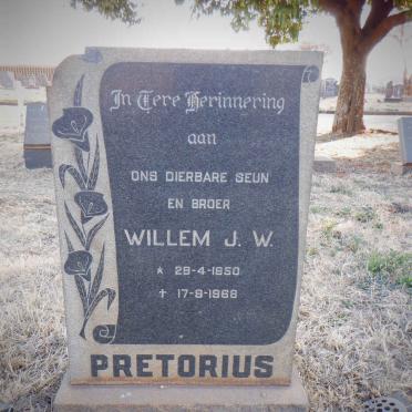 PRETORIUS Willem J.W. 1950-1968