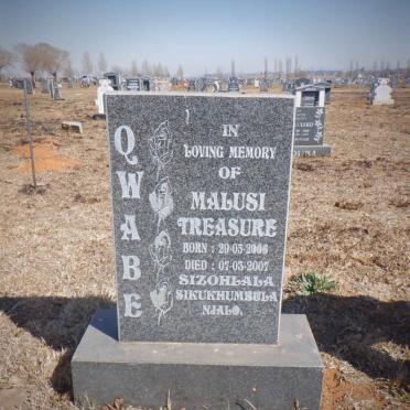 QWABE Malusi Treasure 2006-2007
