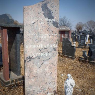 RAMOTHAMANA  Stephen 1915-1997