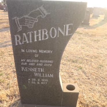 RATHBONE Kenneth William 1930-1977