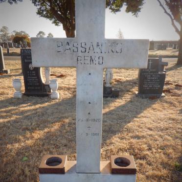 REMO Bassanino 1920-1981