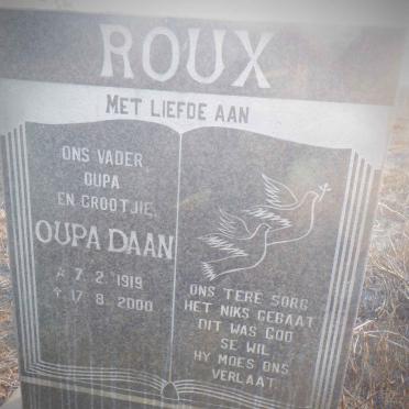 ROUX Daan 1919-2000