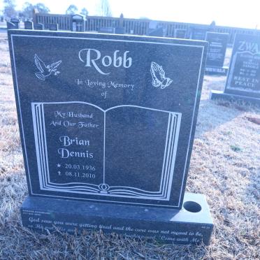 ROBB Brian Dennis 1936-2010