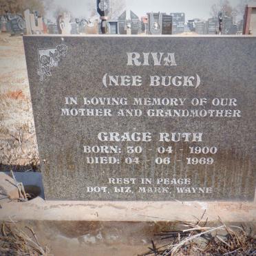 RIVA Grace Ruth nee BUCK 1900-1969