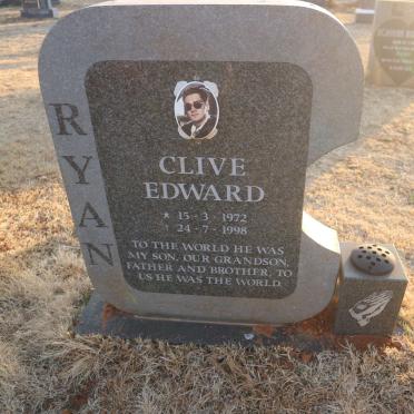 RYAN Clive Edward 1972-1998