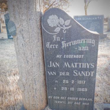 SANDT Jan Matthys, van der 1917-1969