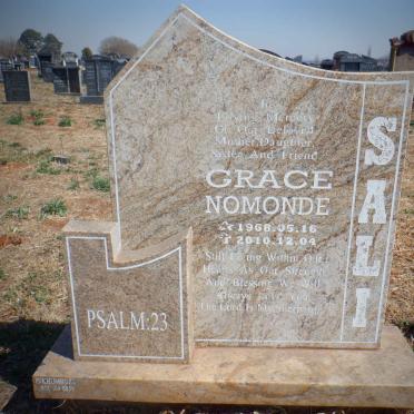 SALI Grace Nomonde 1968-2010