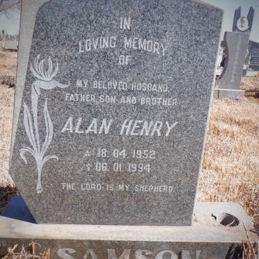 SAMSON Alan Henry 1952-1994