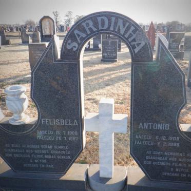 SARDINHA Antonio 1908-1988 &amp; Felisbela 1908-1987