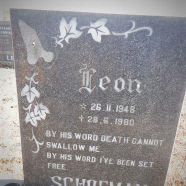 SCHOEMAN Leon 1948-1980
