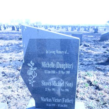 SEYFERTT Markus Victor 1959-2016 :: SEYFERTT Michelle 1988-1989 :: SEYFERTT Shawn Michael 1991-1996