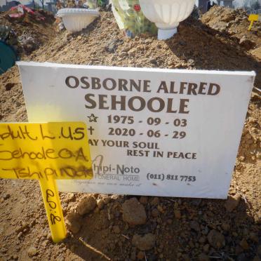 SEHOOLE Osborne Alfred 1975-2020